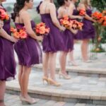 wear with purple dress to wedding